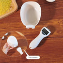 Pet Food Measuring Scoop Electronic Dog Cat Food Measuring Cup Digital Spoon Scale Kitchen Food Scale with LED Display