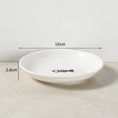 Pet Ceramic Bowl Nordic High Footed Ceramic Cat Food Bowl Snack Can Plate Anti Overturning Kitten Puppy Food Water Feeding Bowl