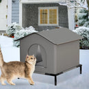 Winter Waterproof Stray Cat Dog Warm House Outdoor Warm Pet Cave Sleeping Beds Home Foldable Washable For Dog Puppy Supplies
