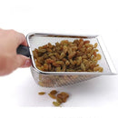 Durable Stainless Steel Litter Scooper - Ergonomic and Easy to Clean for Cats & Dogs, Heavy-Duty & Sleek Design