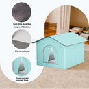 Winter Waterproof Stray Cat Dog Warm House Outdoor Warm Pet Cave Sleeping Beds Home Foldable Washable For Dog Puppy Supplies
