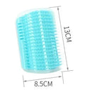 Cat Hair Rubbing Tool Corner Brush Hair Removal Comb Self-Play Itching Massage Brush Detachable Washable Non-Slip Cat Supplies