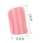 Cat Hair Rubbing Tool Corner Brush Hair Removal Comb Self-Play Itching Massage Brush Detachable Washable Non-Slip Cat Supplies