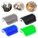 Cat Hair Rubbing Tool Corner Brush Hair Removal Comb Self-Play Itching Massage Brush Detachable Washable Non-Slip Cat Supplies
