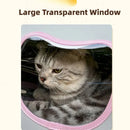 Portable Pet Carrier Bag for Small Dogs Cats Outdoor Foldable Cat Bag Breathable Cat Shoulder Bag Kitten Carrying Bag
