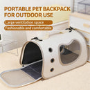 Portable Pet Carrier Bag for Small Dogs Cats Outdoor Foldable Cat Bag Breathable Cat Shoulder Bag Kitten Carrying Bag