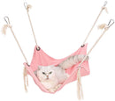 Cat Hanging Beds Pet Cage Hammock Bed for Kitten Hanging Seat Indoor Cat Sofa Mounted Durable Cat Bed Kitty Nest Puppy Cushion