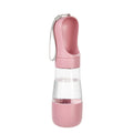 Portable Dog Water Bottle With Food Container Travel 2 in 1 Pet Water Dispenser For Small Large Dogs Cat Labrador Drinking Bowls