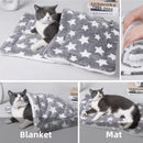 Thick Comfortable Small Cat Sleeping Nest Cushion Winter Warm Skin-friendly Cute Medium Cat Sofa Mat for Dog Bed Accessories