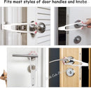 Cat Door Holder Latch Adjustable Dog Door Stopper Elastic Gate Lock Flex Latch Strap Keep Dog Out From Entering Pet Gate Supply