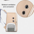Portable Transparent Pet Backpack Foldable Outdoor Carrying Cats Bag Breathable Travel Bags for Kittens/Dogs Going Out Pets Bag