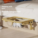 〔HM4〕Wood Cat Bed Space Capsule Cat House Cat Hammock Cat Window Bed Space Capsule Non Perforated Suspension Hammock Bed