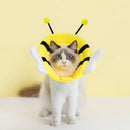 Cat Cone Collar Adjustable Soft Recovery Collar for Cats Prevent Licking Biting Comfort Feeding Dual Style Wear Suitable for Po