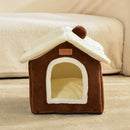 Foldable Cat/dog Pet Nest Detachable and Washable Cat House Dog House Indoor Cat Nest Suitable for Small and Medium-sized Pets