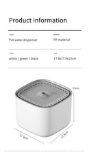 3L Cat Water Fountain Auto Recirculate Filter Large Capacity Filtring Cat Water Drinker USB Electric Mute Cats Water Dispenser