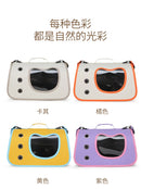 Portable Pet Carrier Bag for Small Dogs Cats Outdoor Foldable Cat Bag Breathable Cat Shoulder Bag Kitten Carrying Bag