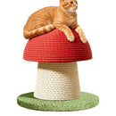 Cat Scratching Tree cute Mushroom Wear-resistant Scratching Column Kitten Climbing Frame Kitty Toys Household Cat Climbing Tower