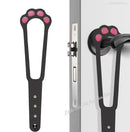 Cat Door Holder Latch Adjustable Dog Door Stopper Elastic Gate Lock Flex Latch Strap Keep Dog Out From Entering Pet Gate Supply