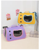 Portable Pet Carrier Bag for Small Dogs Cats Outdoor Foldable Cat Bag Breathable Cat Shoulder Bag Kitten Carrying Bag