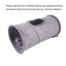 Foldable plush cat toy tunnel, playful cat tent, suitable for dogs and cats to play with