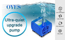 Water Pump LED Light Pet Cat Water Fountain Motor Replacement for Cat Flowers Drinking Bowl Dispenser Pet Accessories
